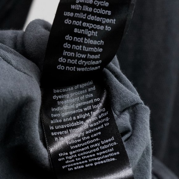 Rundholz Black Label Charcoal Mesh Distressed Cardigan - Picture 11 of 12